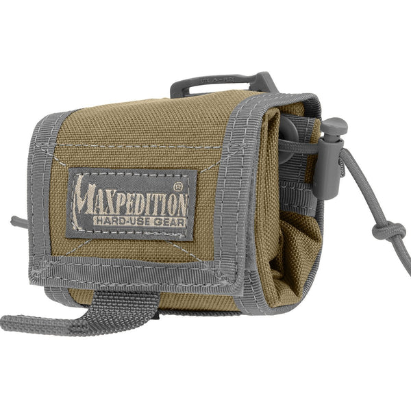 ROLLYPOLY MM FOLDING DUMP POUCH - MAXPEDITION, Military, CCW, EDC, Everyday Carry, Outdoors, Nature, Hiking, Camping, Police Officer, EMT, Firefighter, Bushcraft, Gear, Travel.