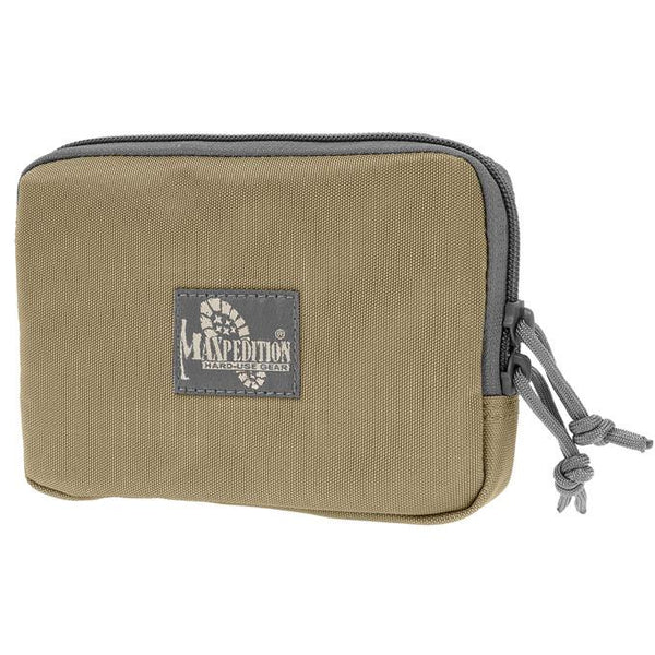 HOOK & LOOP 5" x 7" ZIPPER POCKET - MAXPEDITION, Military, CCW, EDC, Tactical, Everyday Carry, Outdoors, Nature, Hiking, Camping, Police Officer, EMT, Firefighter, Bushcraft, Gear.
