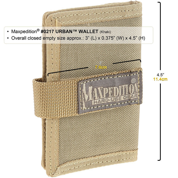 Maxpedition Urban Wallet (Black)