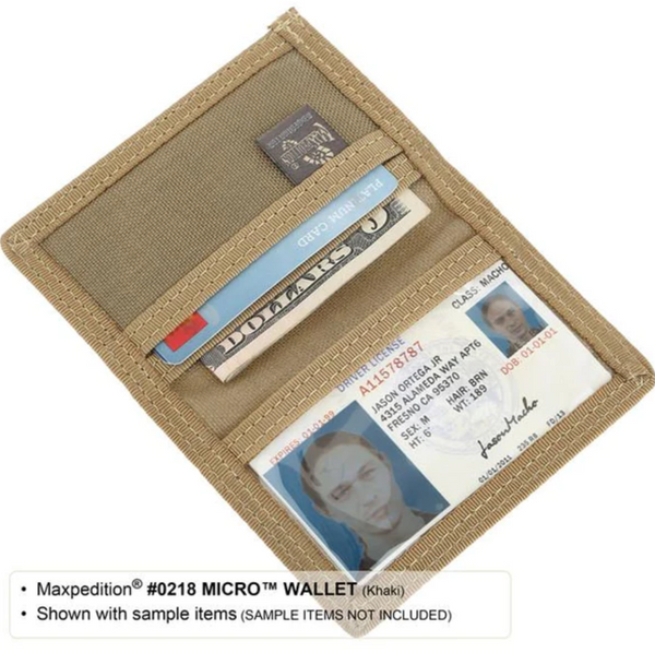 Maxpedition Micro Wallet [Colour: Black]