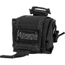 Maxpedition Mini Rollypoly Folding Dump Pouch [Colour: Black]