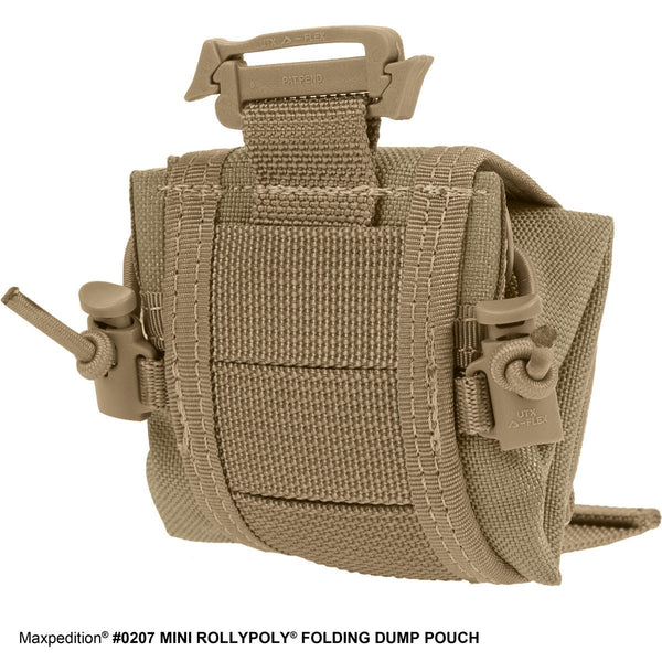 MINI ROLLY POLLY FOLDING POUCH - MAXPEDITION, Military, CCW, EDC, Everyday Carry, Outdoors, Nature, Hiking, Camping, Police Officer, EMT, Firefighter, Bushcraft, Gear, Travel