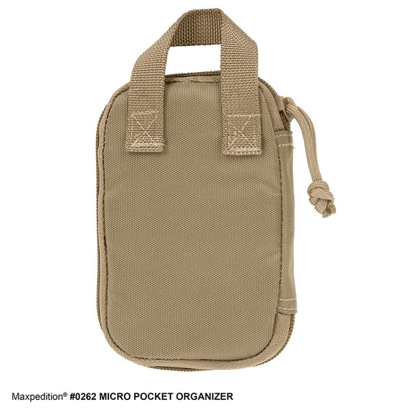 Micro Pocket Organizer - Pouch, Essential, First Aid Kit, Maxpedition, Military, CCW, EDC, Tactical, Everyday Carry, Outdoors, Nature, Hiking, Camping, Police Officer, EMT, Firefighter, Bushcraft, Gear.