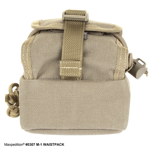 M-1 WAISTPACK - MAXPEDITION, Maxpedition, Military, CCW, EDC, Tactical, Everyday Carry, Outdoors, Nature, Hiking, Camping, Police Officer, EMT, Firefighter, Bushcraft, Gear.