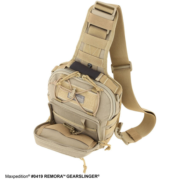 Remora Gearslinger- MAXPEDITION, Backpack, EDC, Tactical, CCW, Outdoors, Ambidextrous,Hiking, Travel , Pack, Adventure