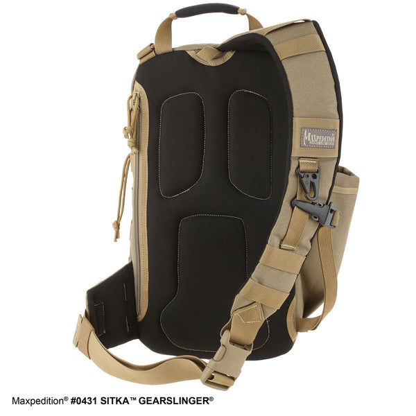 Sitka Gearslinger- MAXPEDITION, Backpack, EDC, Tactical, CCW, Outdoors, Ambidextrous,Hiking, Travel , Pack, Adventure