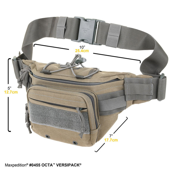 Octa Versipack- Maxpedition, Military, CCW, EDC, Everyday Carry, Outdoors, Nature, Hiking, Camping, Police Officer, EMT, Firefighter, Bushcraft, Gear, Travel