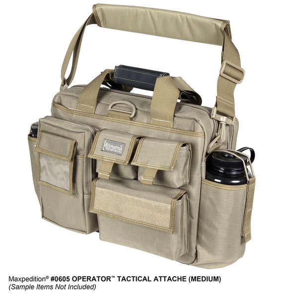 Operator Tactical Attache- Maxpedition, Military, CCW, EDC, Everyday Carry, Outdoors, Nature, Hiking, Camping, Police Officer, EMT, Firefighter, Bushcraft, Gear, Travel