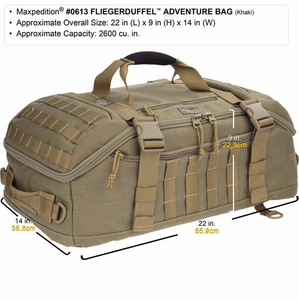 Fliegerduffel Adventure Bag