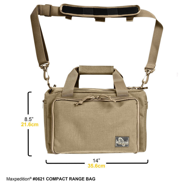 COMPACT RANGE BAG - Military, CCW, EDC, Tactical, Everyday Carry, Outdoors, Nature, Hiking, Camping, Police Officer, EMT, Firefighter, Bushcraft, Gear.
