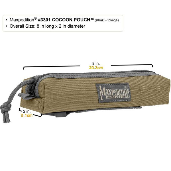 Maxpedition- Cocoon PouchMaxpedition-Military, CCW, EDC, Tactical, Everyday Carry, Outdoors, Nature, Hiking, Camping, Police Officer, EMT, Firefighter,Bushcraft, Gear