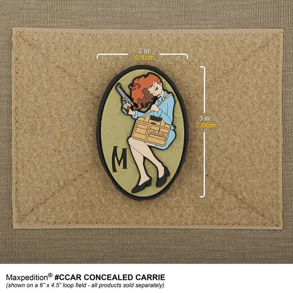 Maxpedition Concealed Carrie Morale Patch (Full colour)