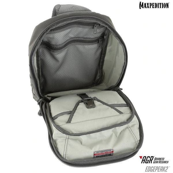 Maxpedition Edgepeak V2.0 Ambidextrous Sling Pack 15L (Colour: Gray)
