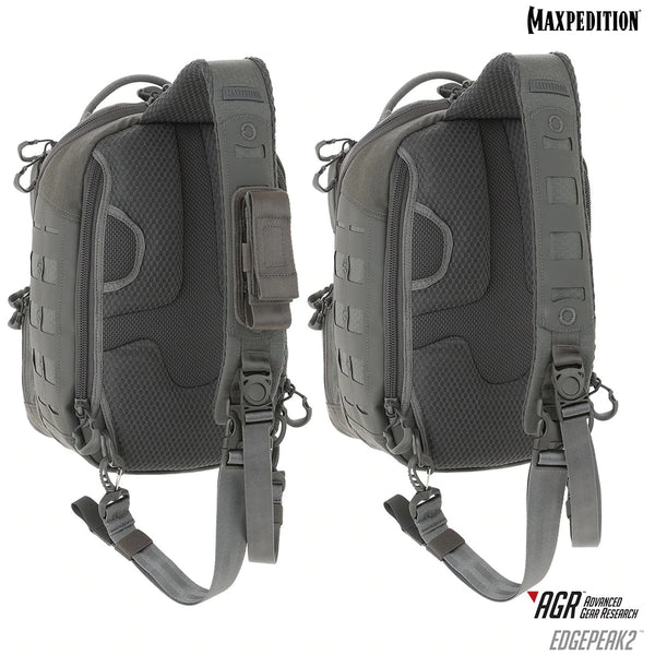 Maxpedition Edgepeak V2.0 Ambidextrous Sling Pack 15L (Colour: Gray)