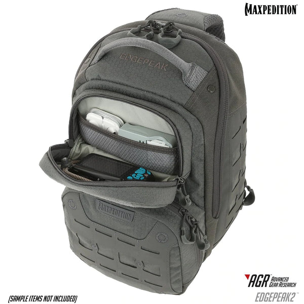Maxpedition Edgepeak V2.0 Ambidextrous Sling Pack 15L (Colour: Gray)
