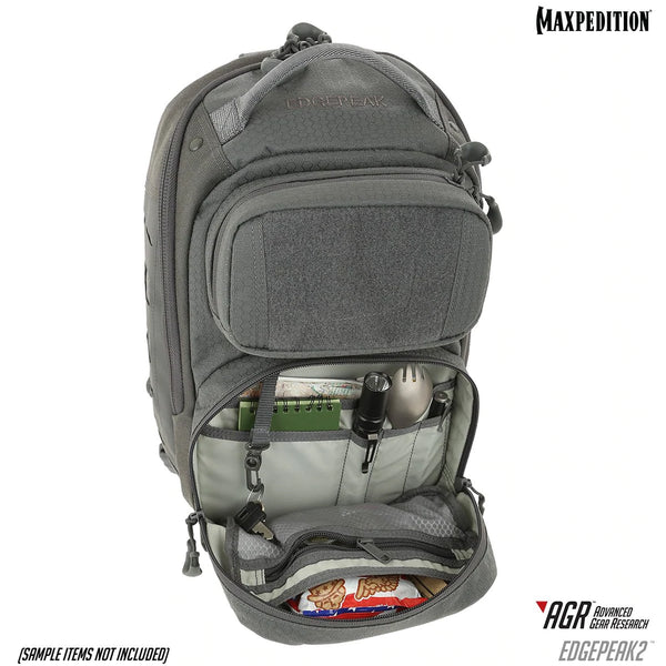 Maxpedition Edgepeak V2.0 Ambidextrous Sling Pack 15L (Colour: Gray)
