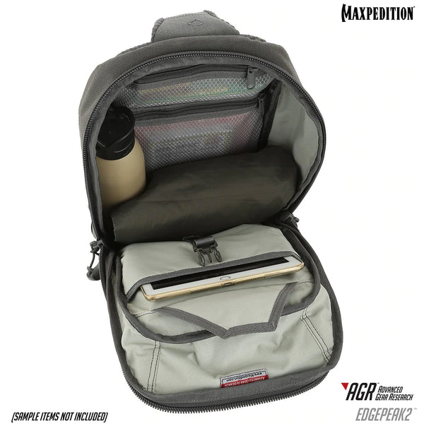 Maxpedition Edgepeak V2.0 Ambidextrous Sling Pack 15L (Colour: Gray)