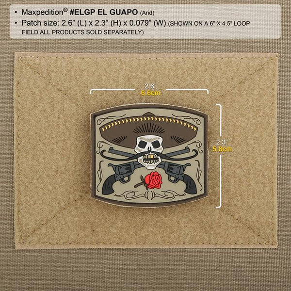 Maxpedition El Guapo Morale Patch (Arid)