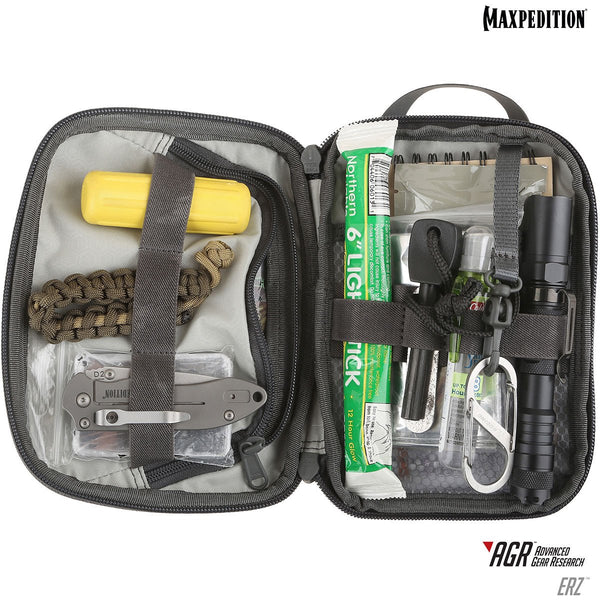 ERZ Everyday Organizer Maxpedition, Military, CCW, EDC, Tactical, Everyday Carry, Outdoors, Nature, Hiking, Camping, Police Officer, EMT, Firefighter, Bushcraft, Gear.