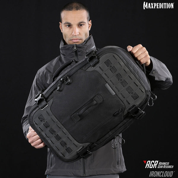 The Overall size of Maxpedition's Ironcloud is : 14 (L) x 10 (W) x 22 (H) in | 35.6 x 25.4 x 55.9 cm 