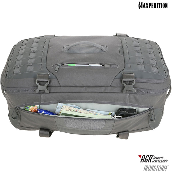 Maxpedition- Ironstorm, Adventure, Organized , Ample ,Travel Bag, Carry-on Friendly, TSA Friendly, Frequent Flyer, Traveler, Luggage, CCW, Concealed Carry, Camping, Hiking