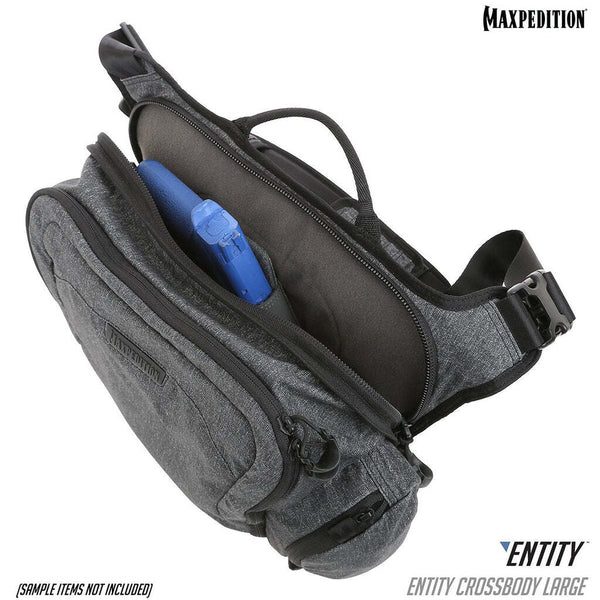 Entity Crossbody Bag LARGE 14L (Charcoal)