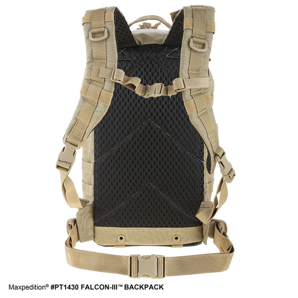 FALCON-III BACKPACK - MAXPEDITION, EDC Pack, Everyday Carry, Hiking, Camping, Outdoor, College, Adventure, Hunting, Range Gear,Maxpedition, Military, CCW, EDC, Tactical, Everyday Carry, Outdoors, Nature, Hiking, Camping, Police Officer, EMT, Firefighter, Bushcraft,