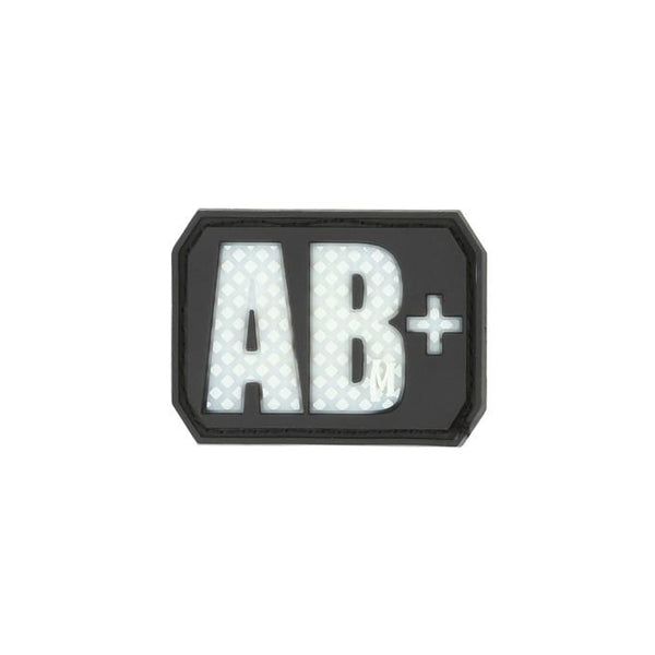 AB+ BLOOD TYPE PATCH - MAXPEDITION, Patches, Military, CCW, EDC, Tactical, Everyday Carry, Outdoors, Nature, Hiking, Camping, Bushcraft, Gear, Police Gear, Law Enforcement