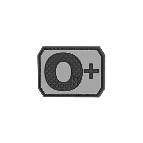 O+ BLOOD TYPE PATCH - MAXPEDITION, Patches, Military, CCW, EDC, Tactical, Everyday Carry, Outdoors, Nature, Hiking, Camping, Bushcraft, Gear, Police Gear, Law Enforcement